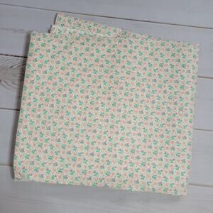 Vintage Floral Seersucker Texture Fabric, 45x108